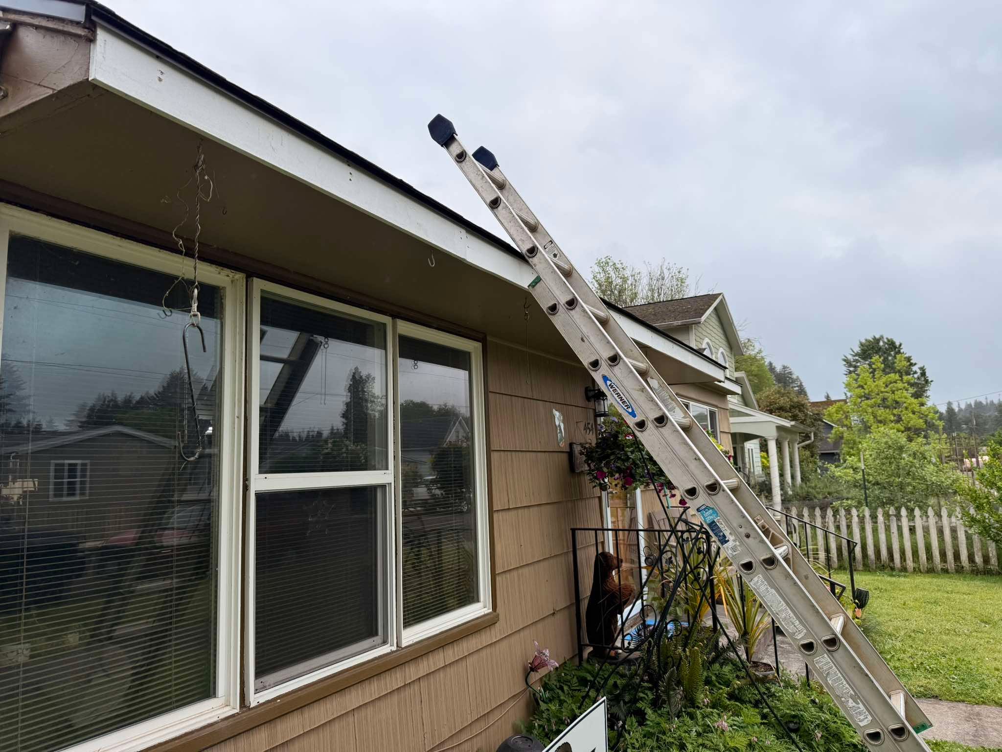 Facia and Gutter Installation - Before